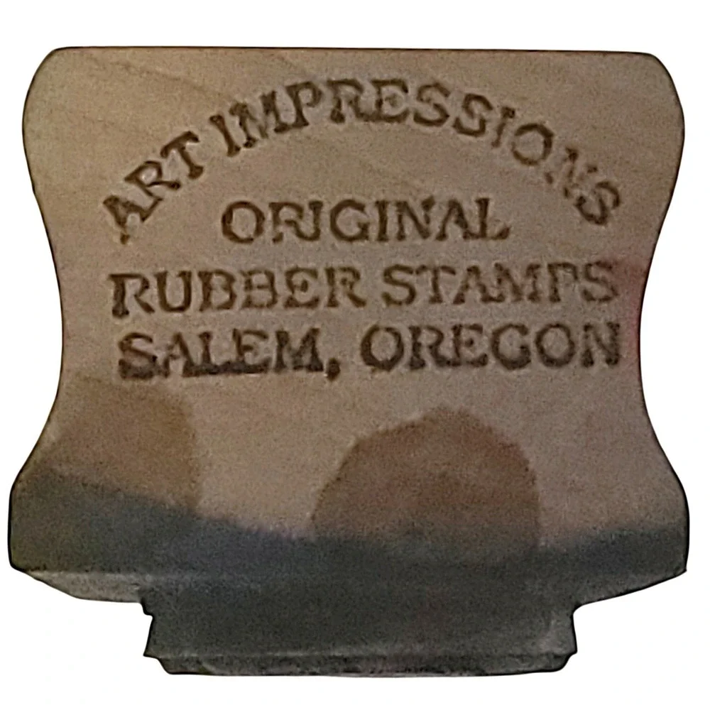 VTG Art Impressions Jennifer Rubber‎ Stamp 1